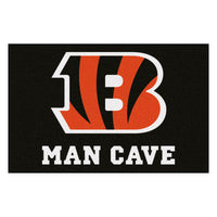 NFL - Cincinnati Bengals Man Cave Rug - 19in. x 30in.