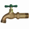 Arrowhead Brass 1/2 in. MIP X 3/4 in. MHT Brass Hose Bibb