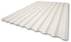 Sequentia 96 in. H X 26 in. W Super 600 White Fiberglass Panel (Pack of 10)