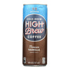 High Brew Coffee Coffee - Ready to Drink - Mexican Vanilla - 8 oz - case of 12