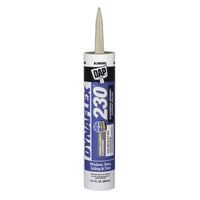 Dap Dynaflex 230 Almond Silicone Door, Trim and Window Sealant 10.1 oz.