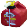 No-Spill Plastic Gas Can 1.25 gal (Pack of 6)