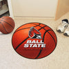 Ball State University Basketball Rug - 27in. Diameter