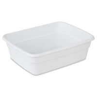 Sterilite 14 in. L X 10.75 in. W X 4.5 in. H Plastic Dish Pan (Pack of 12)