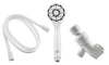 WAXMAN CONSUMER PRODUCTS GROUP INC White ABS Plastic Serene 3-Spray Handheld Shower Head 3.5 in.