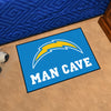 NFL - Los Angeles Chargers Man Cave Rug - 19in. x 30in.