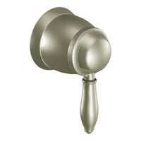 Brushed nickel volume control