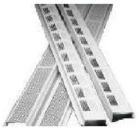 Under Eave Soffit Vent, White, Aluminum, 8-In. (Pack of 36)