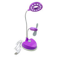 Blazing LEDz Blazing LED 9 in. Assorted Desk Lamp w/Fan (Pack of 9)