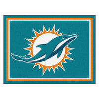 NFL - Miami Dolphins 8ft. x 10 ft. Plush Area Rug