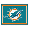 NFL - Miami Dolphins 8ft. x 10 ft. Plush Area Rug