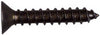 National Hardware No. 12 X 1-1/4 in. L Phillips Black Wood Screws 18 pk