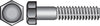 Hillman 3/8-16 in. D X 4-1/2 in. L Steel Hex Head Cap Screw 25 pk