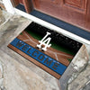 MLB - Los Angeles Dodgers Rubber Door Mat - 18in. x 30in.