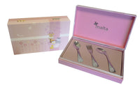 Baby Flatware Set 3 Pieces Pink Color