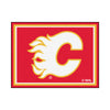 NHL - Calgary Flames 8ft. x 10 ft. Plush Area Rug