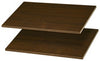 Easy Track 24 in. W X 14 in. D Truffle Wood Shelf