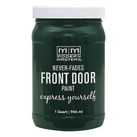 Modern Masters Satin Successful Green Water Base Door Paint Exterior and Interior 1 qt