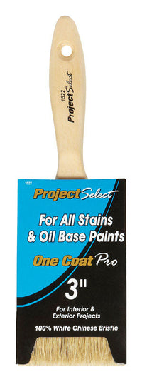 Linzer Project Select 3 in. Flat Paint Brush