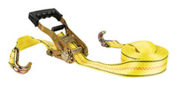 Keeper 2 in. W x 27 ft. L Yellow Cargo Strap 10000 lb. 1 pk