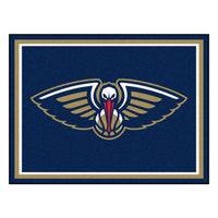 NBA - New Orleans Pelicans 8ft. x 10 ft. Plush Area Rug