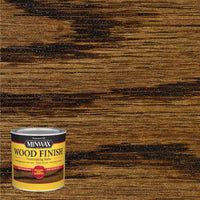 Minwax Wood Finish Semi-Transparent Dark Walnut Oil-Based Wood Stain 0.5 pt.