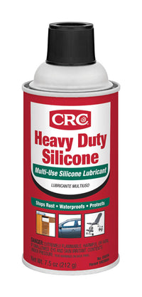 CRC White Heavy Duty Aerosol Can Liquid Silicone Lubricant 12 oz.