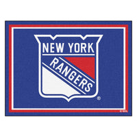 NHL - New York Rangers 8ft. x 10 ft. Plush Area Rug