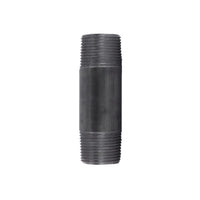 STZ Industries 4 in. MIP each X 4 in. D Black Steel Close Nipple