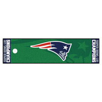 NFL - New England Patriots Super Bowl LIII Champions Putting Green Mat - 1.5ft. x 6ft.