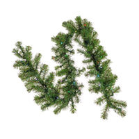 Celebrations 9 ft. L LED Prelit RGBW Brilliant Garland (Pack of 4)