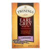 Twining's Tea Black Tea - Earl Grey Lavender - Case of 6 - 20 Count