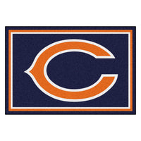 NFL - Chicago Bears 5ft. x 8 ft. Plush Area Rug