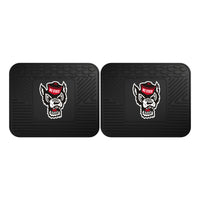 North Carolina State University Back Seat Car Mats - 2 Piece Set