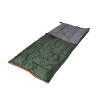 Stansport Gray/Green Sleeping Bag 4 in. H X 33 in. W X 75 in. L 1 pk