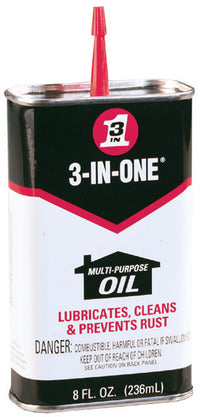 3-IN-ONE General Purpose Multipurpose Oil 8 oz.