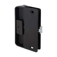 Prime-Line Zinc-Plated Black Plastic Latch and Pull 1 pk