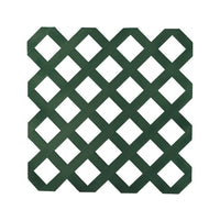 Deckorators 4 ft. W X 8 ft. L Dark Green Plastic Lattice Panel (Pack of 20)