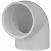 Charlotte Pipe Schedule 40 2-1/2 in. Slip X 2-1/2 in. D Slip PVC Elbow 1 pk