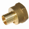 SharkBite 1 in. Barb X 1 in. D FNPT Brass Pex Female Adapter