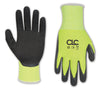 CLC T-Touch Men's Safety Gloves Black/Green M