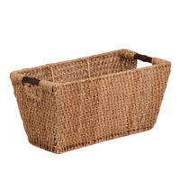 Honey-Can-Do 20-1/4 in. L X 10-1/2 in. W X 10 in. H Brown Storage Basket