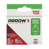 Arrow JT21 7/16 in. W X 3/8 in. L 23 Ga. Wide Crown Light Duty Staples 1000 pk