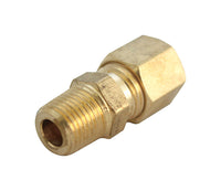 JMF 3/4 in. Compression x 3/4 in. Dia. Male Brass Adapter (Pack of 5)