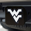 West Virginia University Black Metal Hitch Cover