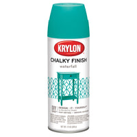 Krylon K04112000 12 Oz Waterfall Chalky Finish Spray Paint (Pack of 6)