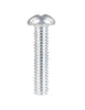 Hillman No. 8-32 X 3/4 in. L Combination Round Head Zinc-Plated Steel Machine Screws 100 pk