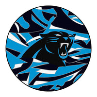 NFL - Carolina Panthers XFIT Roundel Rug - 27in. Diameter