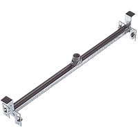 Steel City Rectangle Steel Adjustable Bar Hanger Silver