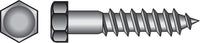 Hillman 1/4 in. X 5 in. L Hex Zinc-Plated Steel Lag Screw 100 pk